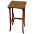 1900 - 1909 Antique Vienna Secession Bent Oak Pedestal Short Size Side Nesting Table Attributed to Thonet For Sale - Image 5 of 7