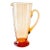 Vintage Pink Glass Cocktail Pitcher For Sale
