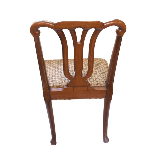 Late 19th Century Pair of George II Style Irish Side Chairs For Sale - Image 4 of 8