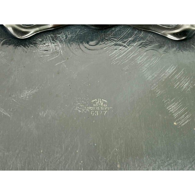 Mid 20th Century f.b. Rogers Silverplated "Lady Margaret" Master Tea Service & Tilt Kettle on Tray - 8 Pieces For Sale - Image 10 of 12