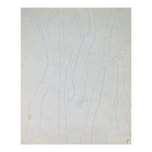 Frank Wallace Minimalist Tree Drawing