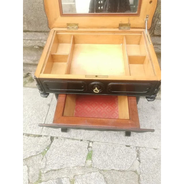 Antique Sewing Table, 1890s For Sale - Image 4 of 12
