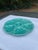1940s French Gien Turquoise Majolica Oyster Plate For Sale - Image 6 of 13