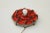 Ceramic Red Round Fat Lava Ceramic Wall Lamp from Hustadt Leuchten, 1970s For Sale - Image 7 of 7