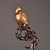 Bronze Late 19th Century Gilt Bronze Bird Brush Rest, 500g, Sculptural Stand For Sale - Image 8 of 8