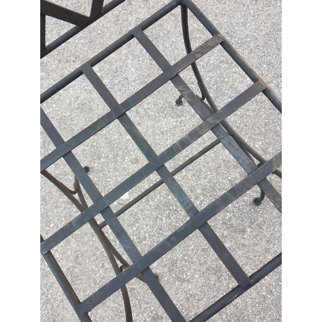 Moroccan Moroccan Wrought Iron Chair For Sale - Image 3 of 6