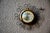 Wall Barometer in Wrought Iron and Gilt Brass from Sfam, France, 1970s For Sale - Image 6 of 6