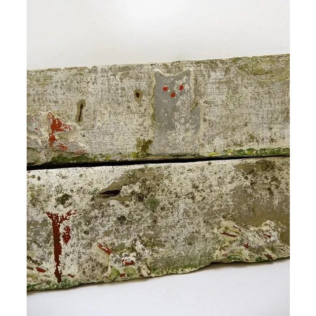 Polychrome Cement Planters by Emile Taugourdeaus, Set of 4 For Sale - Image 13 of 16
