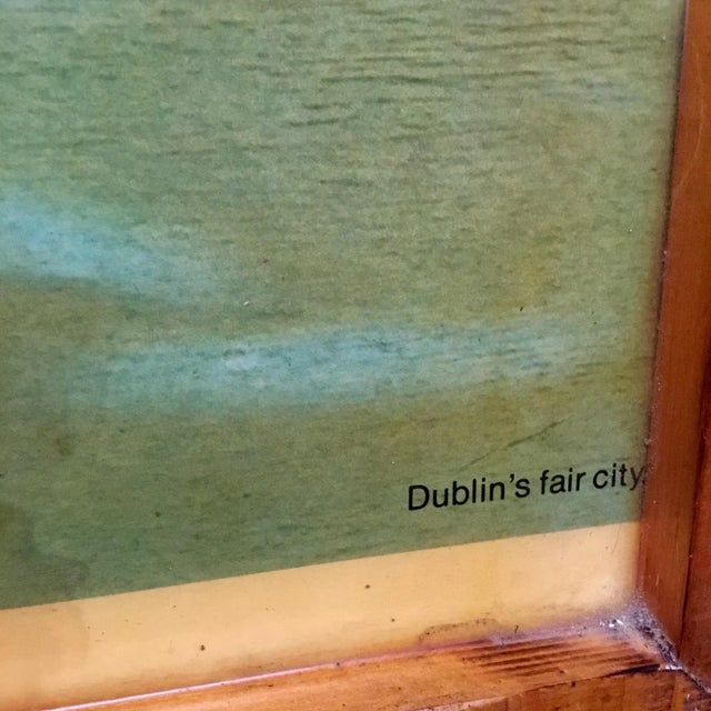 Mid Century Ireland Travel Poster "Dublins Fair City" We ALWAYS accept reasonable offers. Before it's gone forever... MAKE...
