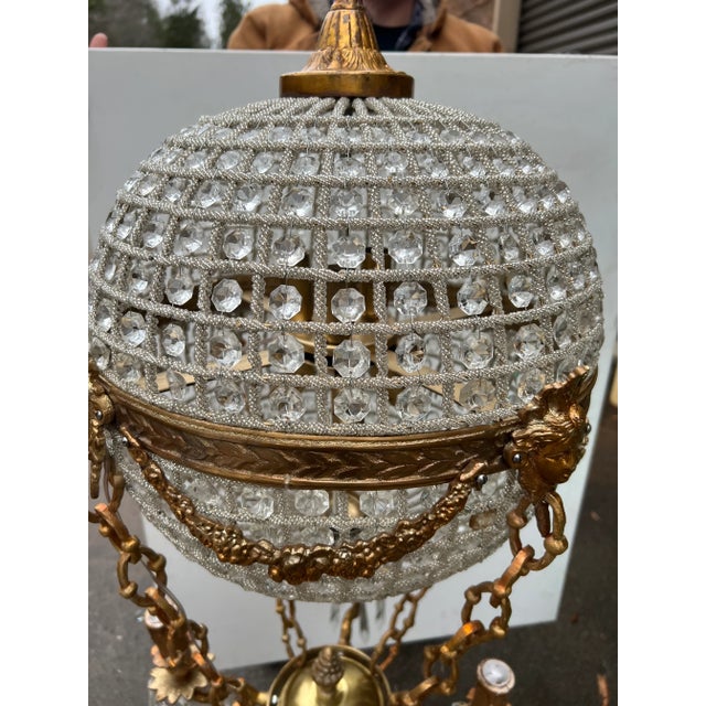 Absolutely gorgeous crystal chandelier. Beautiful during the day with its stately size and shape. And gives off a...