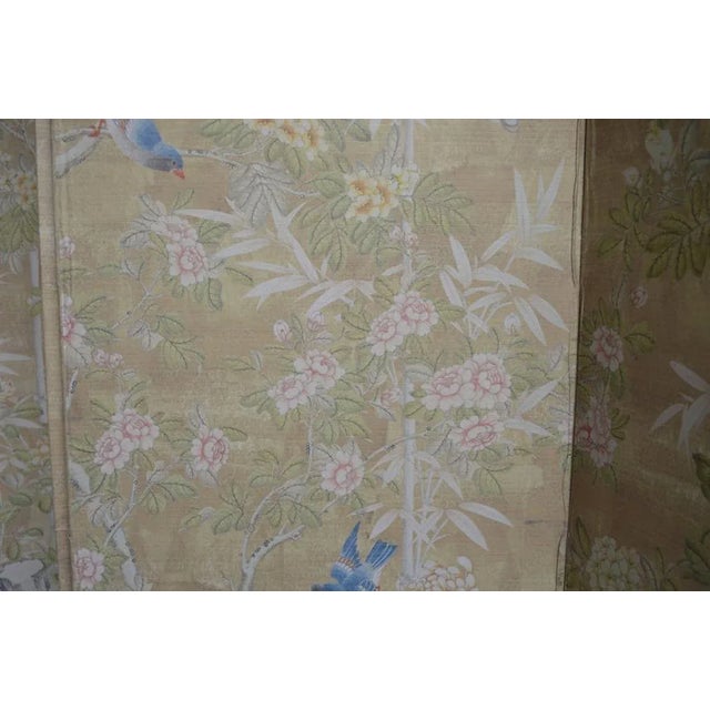 1950s Screen With Gold Leafing Details by Robert Crowder For Sale - Image 9 of 12