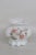 Consolidated Glass Hand Painted Floral White Catalonian Melon Vase For Sale - Image 13 of 13