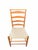 Wood Vintage Shaker Style Cherry Wood Ladder Back Chairs -Set of 4 For Sale - Image 7 of 12