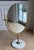 Brass Vintage Oversized Brass & Carrara Marble Double-Sided Vanity Mirror Attributed to Charles Hollis Jones For Sale - Image 8 of 8