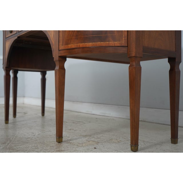 Baker Federal Style Inlaid Mahogany Sideboard For Sale - Image 13 of 18