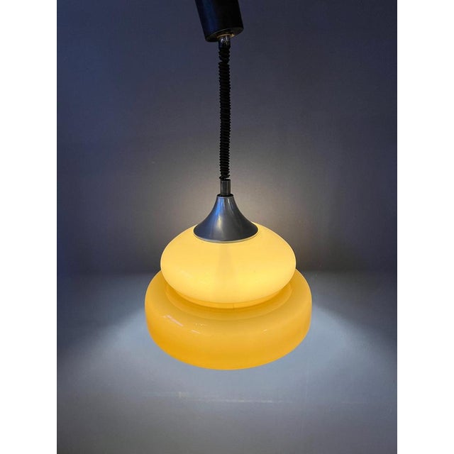 Mid-Century Space Age Pendant Lamp, 1970s For Sale - Image 3 of 11