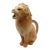 Mid-20th Century French Stoneware Lion Jug For Sale