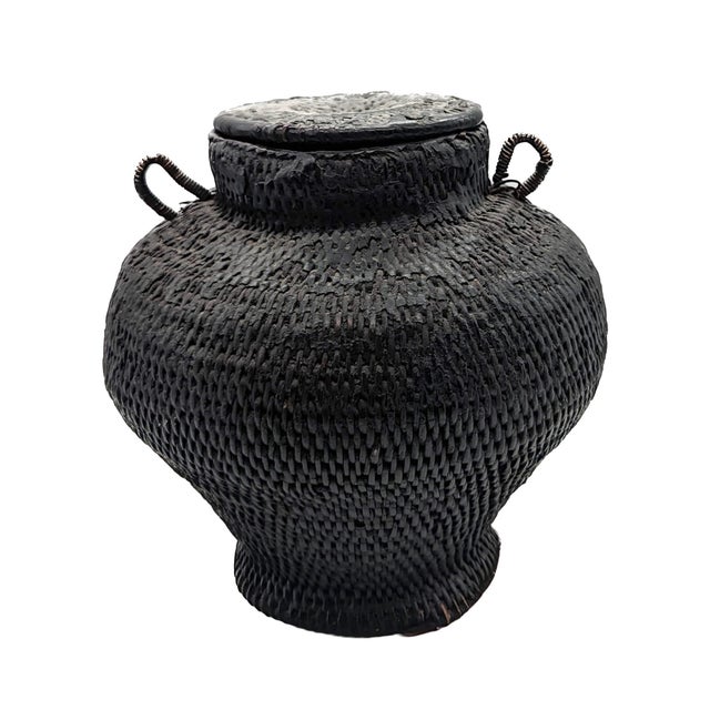 Vintage Philippine Rice Baskets, Set of 3 For Sale - Image 4 of 11