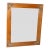 Antique Solid Oak Framed Wall Mirror Gesso Oak & Acorn C. 1900 For Sale