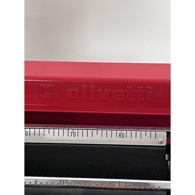 Valentine Typewriter by Ettore Sottsass for Olivetti Synthesis, 1980s For Sale - Image 10 of 12