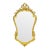 Baroque Wall Mirror With Hand-Carved Gold Leaf Frame – Statement Mirror For Sale