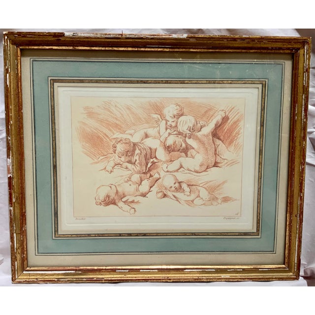 Antique French Engraving by Auguste Pequegnot For Sale - Image 11 of 11