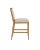 Wood Currey & Company Santos Sea Sand Side Chair, Liller Malt For Sale - Image 7 of 9
