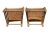 Pair of 19th Century Antique Southern Ladderback Side Chairs - Splint Woven Seats For Sale - Image 9 of 9