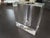 Sleek, rectangular, minimalist but weighty MCM bud vase. Perfect for a chic and modern floral arrangement that's just the...