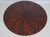 Neoclassical John Widdicomb Round Neoclassical Mahogany Dining Room Table For Sale - Image 3 of 13