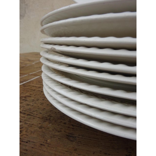 Soup Plates in Lunéville Earthenware by Keller & Guerin, 1890s, Set of 11 For Sale - Image 9 of 18