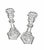 Tiffany & Co. Crystal Candlestick Acid Etched Mark - A Pair For Sale - Image 9 of 9