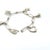 Contemporary Tiffany & Co. Sterling Silver Elsa Peretti Five-Charm Bracelet 17.08g For Sale - Image 3 of 7