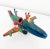 A large ceramic airplane handcrafted by Candelario Medrano (1918-1986), likely in the 1950s - 1960s. Medrano was a master...