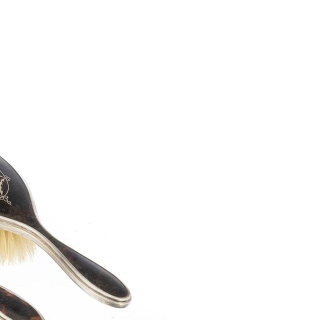 Silver Silver Toiletry Set from Horton & Allday, Set of 5 For Sale - Image 4 of 6