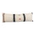Turkish Hemp Pillow Cushion Natural Beige Black Cushion Cover 14"x45" For Sale