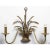 English English Country Flower Basket Brass Two-Light Sconces For Sale - Image 3 of 5