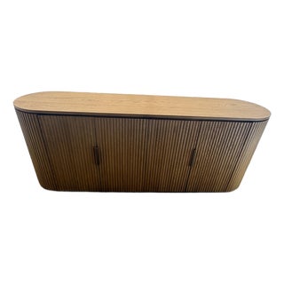 Rh Byron 84" Sideboard Natural Oak Designed by Harrison & Nicholas Condos For Sale