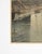 Japanese Mid 20th Century Kawase Hasui "Rain at Shinagawa" | Framed Japanese Woodblock Print, Watanabe Lifetime Edition For Sale - Image 3 of 10
