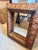 Late 20th Century American Folk Art Tramp Art Carved Wood Wall Mirrors, a Pair For Sale - Image 4 of 6