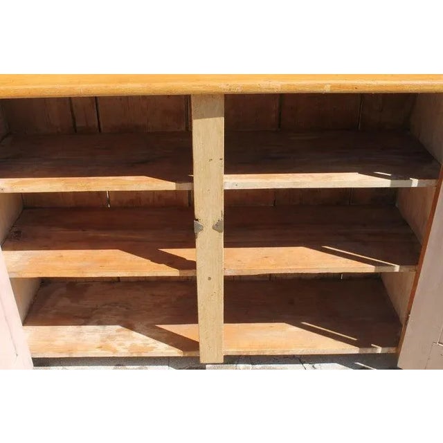 19th Century Stepback Cupboard in Original Painted Surface For Sale - Image 11 of 11