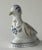 Portuguese faience ceramic bird with hand-painted folk details and old-world appeal. This sweet hand-painted ceramic bird...