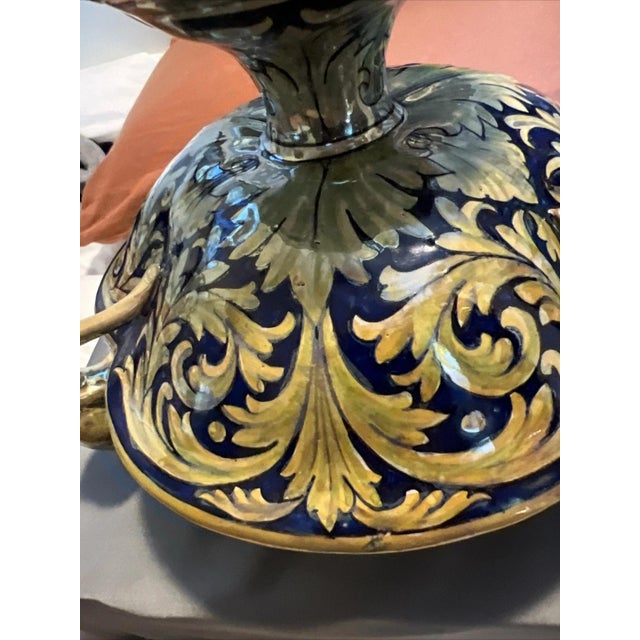 Gualdo Tadino Ceramic Centerpiece Bowl With Mice For Sale - Image 13 of 14