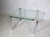 Silver Vintage Glass and Chrome Model 1022 Coffee Table from Draenert, 1990s For Sale - Image 8 of 8