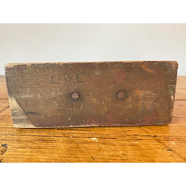 Vintage Folk Art Wood Bunny Rabbit, Handmade For Sale In Portland, OR - Image 6 of 7