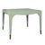 Contemporary Matthew Izzo Home Lacey Light Green Lacquer Game Table For Sale - Image 3 of 9