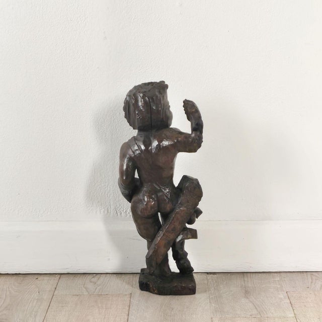 Baroque Italian Baroque Putto, 18th Century For Sale - Image 3 of 4