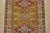 2020s Kazak Runner 2’8” X 9’8” Green Wool Tribal Hand-Knotted Oriental Rug For Sale - Image 5 of 14