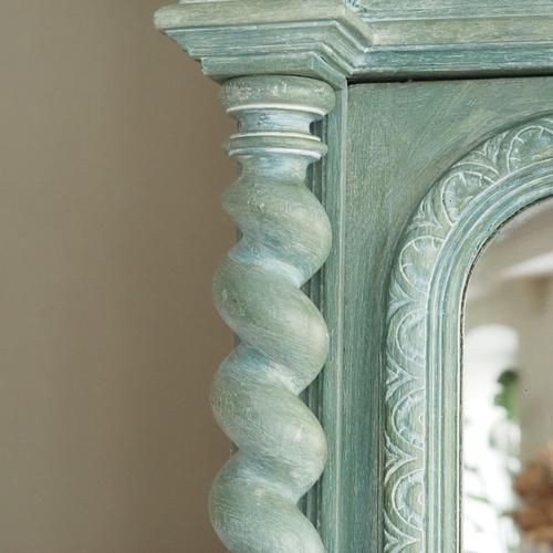 Antique Gründerzeit Mirrored Wardrobe For Sale - Image 9 of 18