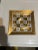 1950 Mid Century Modern Signed Georges Briard "Golden Celeste" Glass Serving Tray For Sale In West Palm - Image 6 of 8